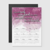 Jeremia 29:13 Magnetische Kalender (Voorkant / Achterkant)