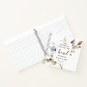 Jeremia 30 17 Ik zal uw wonden genezen Bijbelvers Notitieboek (Binnen)