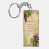 Jeremia 33:3 Christelijk Bijbelvers Sleutelhanger (Voorkant Links)