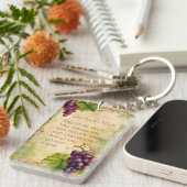 Jeremia 33:3 Christelijk Bijbelvers Sleutelhanger (Voorkant Rechts)