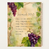 Jeremia 33:3 Christelijke Bijbelvers Planner (Achterkant)