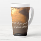 Jeremia 33:3 Latte Mok (Rechterhoek)