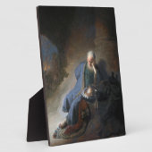 Jeremia Lamenting over de Herfst van Jeruzalem, Re Fotoplaat (Zijkant)