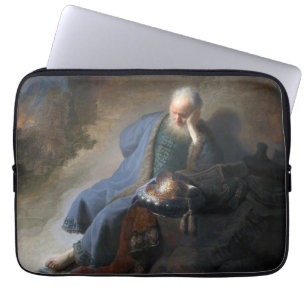 Jeremia Lamenting over de Herfst van Jeruzalem, Re Laptop Sleeve