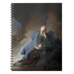 Jeremia Lamenting over de Herfst van Jeruzalem, Re Notitieboek