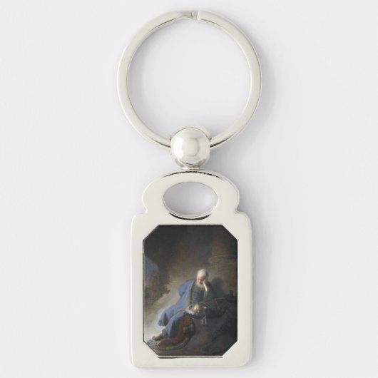 Jeremia Lamenting over de Herfst van Jeruzalem, Re Sleutelhanger (Voorkant)