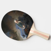 Jeremia Lamenting over de Herfst van Jeruzalem, Re Tafeltennisbatje (Zijkant)