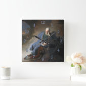 Jeremia Lamenting over de Herfst van Jeruzalem, Re Vierkante Klok (Huis)