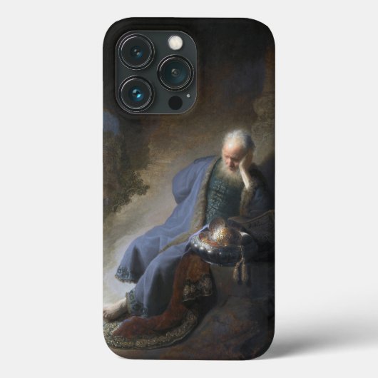 Jeremia treurend over de val van Jeruzalem, Rembra Case-Mate iPhone Case (Achterkant)