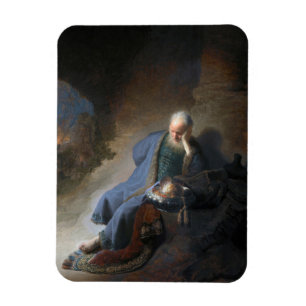 Jeremia Verwoesting Jeruzalem Bijbel Rembrandt Magneet