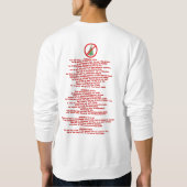 Jeremiah 10 Sweat Shirt (Achterkant)