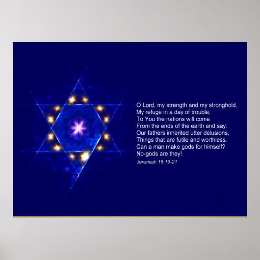 Jeremiah 16 poster (Voorkant)