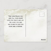 Jeremiah 17:7 Verzegelde het Man dat de Heer vertr Briefkaart (Achterkant)