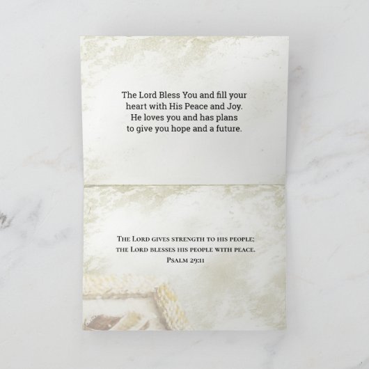 Jeremiah 17:7 Verzegelde het Man dat de Heer vertr Kaart (Binnen)