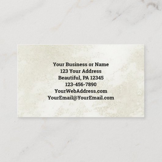 Jeremiah 17:7 Verzegelde het Man dat de Heer vertr Visitekaartje (Achterkant)