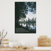 Jeremiah 17 - vertical poster (Keuken)