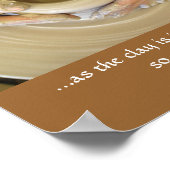 Jeremiah 18:6 Potter's hand Poster (Hoek)