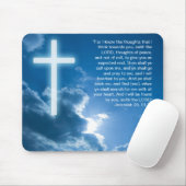 Jeremiah 29; 11-14 - Christelijk Mousepad Muismat (Met muis)