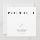 Jeremiah 29:11-14 GOD'S PROMISE SCRIPIX Kaart (Achterkant)