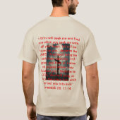 Jeremiah 29, 11-14 t-shirt (Achterkant)
