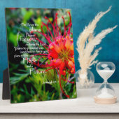 Jeremiah 29:11 A Hope and a Future Fotoplaat (Zijkant)