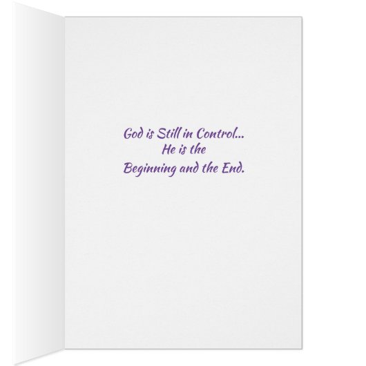 Jeremiah 29:11 Aanmoedigingskaart (Binnen (Rechts))