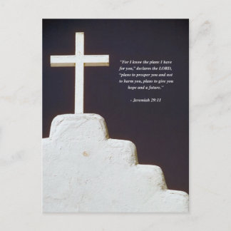 JEREMIAH 29:11 Bijbelversie Briefkaart