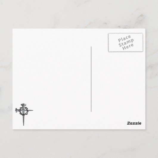 jeremiah 29-11 briefkaart (Achterkant)