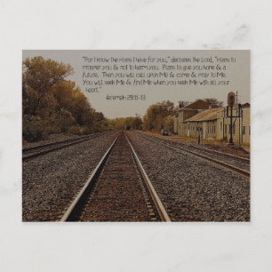 Jeremiah 29:11 Briefkaart