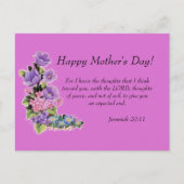 Jeremiah 29:11 briefkaart (Voorkant)