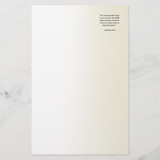 JEREMIAH 29:11 BRIEFPAPIER