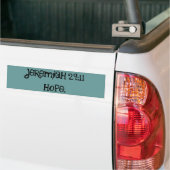 Jeremiah 29:11 bumpersticker (Op Truck)