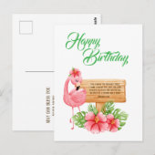 Jeremiah 29:11 Christian Birthday Wishes Briefkaart (Voorkant / Achterkant)