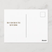 Jeremiah 29:11 Christian Birthday Wishes Briefkaart (Achterkant)