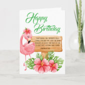 Jeremiah 29:11 Christian Birthday Wishes Kaart (Voorkant)