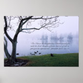 Jeremiah 29:11 de Druk van het Poster van de Manus (Voorkant)