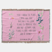 Jeremiah 29:11  deken (Voorkant)