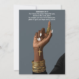 Jeremiah 29:11 Faith Art Instant Download Digital Feestdagenkaart