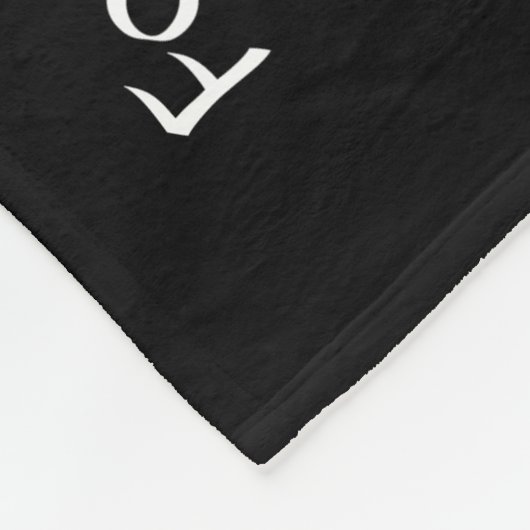 Jeremiah 29:11 fleece deken (Hoek)