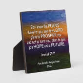 JEREMIAH 29:11 FOTOPLAAT (Voorkant)