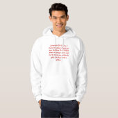 Jeremiah 29:11 hoodie (Voorkant volledig)