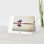 Jeremiah 29:11 Ik ken de plannen die ik heb Afstud Kaart (Achterkant)