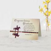 Jeremiah 29:11 Ik ken de plannen die ik heb Afstud Kaart (Gele Bloem)