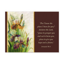 Jeremiah 29:11 Ik ken de plannen die ik voor je he