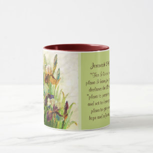 Jeremiah 29:11 Ik ken de plannen die ik voor je he Mok