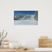 Jeremiah 29:11 Ik ken de plannen die ik voor je he Poster (Keuken)