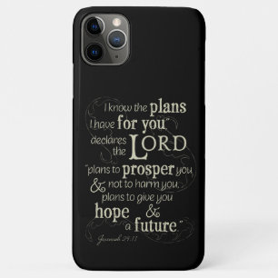 Jeremiah 29:11 Ik weet welke plannen ik voor je he Case-Mate iPhone Case