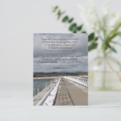 Jeremiah 29:11 Inspirerend Briefkaart (Staand voorkant)