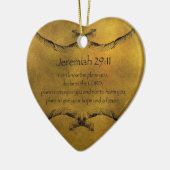 Jeremiah 29:11 keramisch ornament (Links)