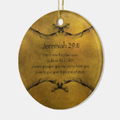 Jeremiah 29:11 keramisch ornament (Links)